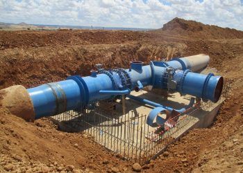 Concluyen las obras de interconexión de las conducciones 1 y 2 de Beleña con la de Alcorlo-ETAP