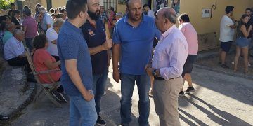 José Manuel Latre resalta la labor y compromiso de los vecinos de Huetos con el proyecto Karangasso