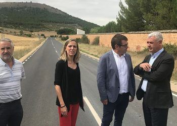 La Diputación de Guadalajara mejora el firme de la carretera que une Sigüenza con Alcuneza y Alboreca