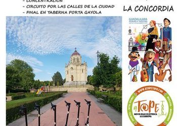 A Tope Topo organiza la I Ruta de Vehículos Eléctricos de Guadalajara
