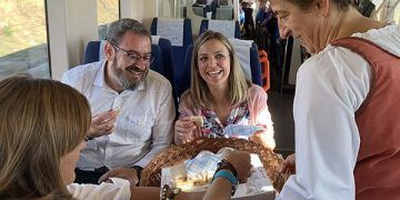 Eusebio Robles invita a toda la ciudadanía a conocer Sigüenza a través del Tren Medieval que parte cada sábado de la Estación de Chamartín