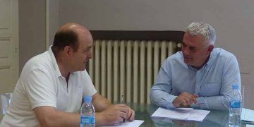 José Luis Vega y Braulio Carlés estudian nuevos proyectos para ampliar la cobertura social en Guadalajara
