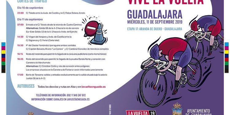 La web www.lavueltaenguada.es informa de todo lo relacionado con la Vuelta Ciclista a su paso por Guadalajara La web www.lavueltaenguada.es informa de todo lo relacionado con la Vuelta Ciclista a su paso por Guadalajara