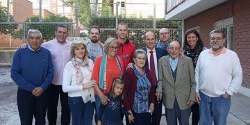 Alberto Rojo felicita a Víctor Torrecilla en su cien cumpleaños