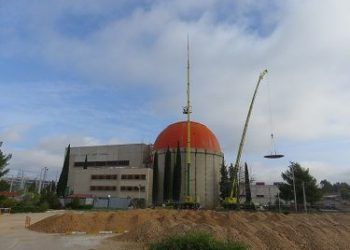 Comienza el desmontaje de la cúpula del Edificio de Contención de la central nuclear “José Cabrera”
