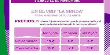 El Ayuntamiento de Cabanillas lanza un campamento urbano para la jornada no lectiva del 22 de noviembre