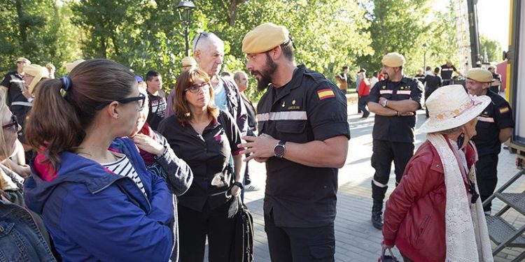 El Grupo de Intervención en Emergencias Tecnológicas y Medioambientales de la UME ‘abrió sus puertas’ a los vecinos de Trillo El Grupo de Intervención en Emergencias Tecnológicas y Medioambientales de la UME ‘abrió sus puertas’ a los vecinos de Trillo