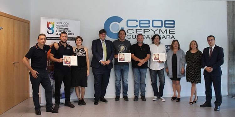Entregados los premios del Maratón de Pinchos de la Federación Provincial de Turismo de Guadalajara Entregados los premios del Maratón de Pinchos de la Federación Provincial de Turismo de Guadalajara