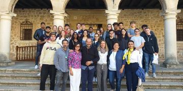 Estudiantes suizos aprenden español en Sigüenza