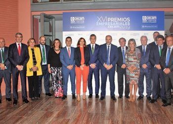Eurocaja Rural celebra el dinamismo del empresariado de la región en los XVI Premios CECAM