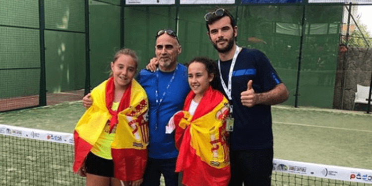 La cabanillera Águeda Pérez, bicampeona mundial de pádel