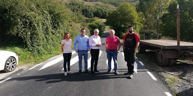 La Diputación de Guadalajara invierte más de un millón de euros en mejorar 25 km de carreteras en la punta noroeste de la provincia