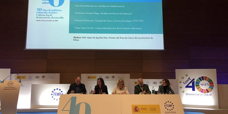 Alovera, referente en el foro nacional de los 40 años de políticas culturales locales de la FEMP