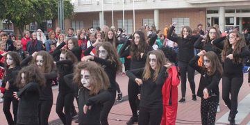 Cabanillas vivió su Halloween más participativo