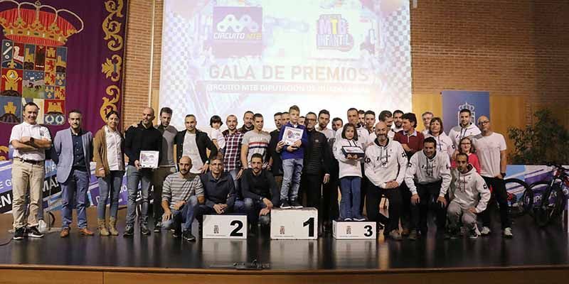 Celebrada la entrega de premios del Circuito MTB Diputación de Guadalajara