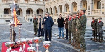 Eurocaja Rural, presente en la entrega de premios de las actividades de la Academia de Infantería