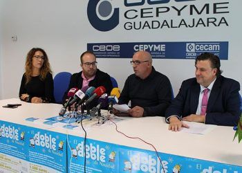 FEDECO presenta su Doble de Navidad con el objetivo de dinamizar el comercio de proximidad por toda la provincia de Guadalajara FEDECO presenta su Doble de Navidad con el objetivo de dinamizar el comercio de proximidad por toda la provincia de Guadalajara
