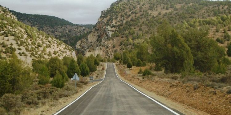 Reabierta al tráfico la GU-958 del Santuario de la Virgen de la Hoz a Cuevas Labradas Reabierta al tráfico la GU-958 del Santuario de la Virgen de la Hoz a Cuevas Labradas