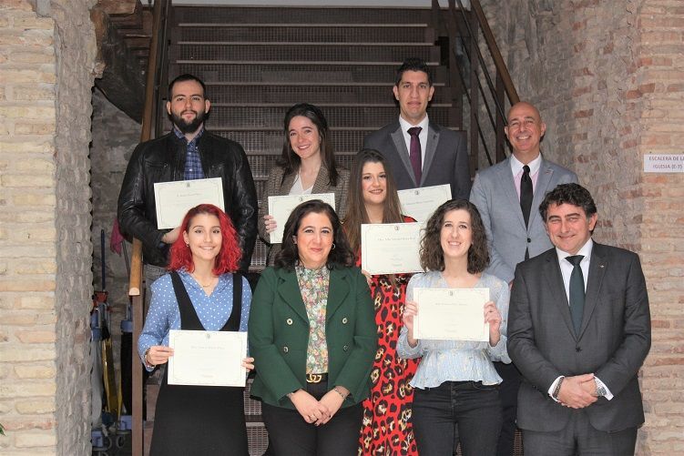 Entregados los 5º Premios a los mejores Trabajos Fin de Grado por la Cátedra Fundación Eurocaja Rural - UCLM