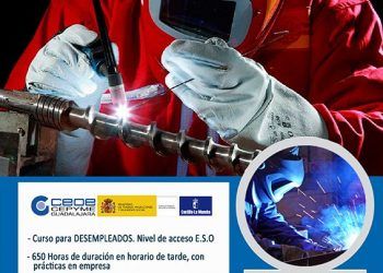 Últimas plazas para los cursos de Soldadura TIG y sistemas de gestión de información de CEOE-Cepyme Guadalajara
