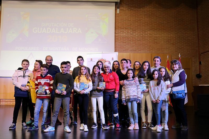 Destacada presencia de las Escuelas Deportivas Municipales de Sigüenza en la gala del Circuito Recorre Guadalajara
