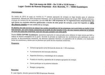 La patronal alcarreña pondrá en marcha un sistema de compras agrupada para reducir el gasto energético de las empresas La patronal alcarreña pondrá en marcha un sistema de compras agrupada para reducir el gasto energético de las empresas