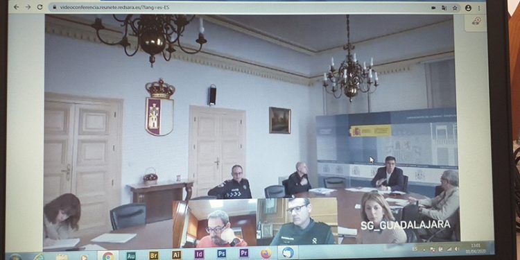 Canales destaca “la buena coordinación” entre las diferentes administraciones en Guadalajara para hacer frente a la crisis sanitaria provocada por el COVID-19