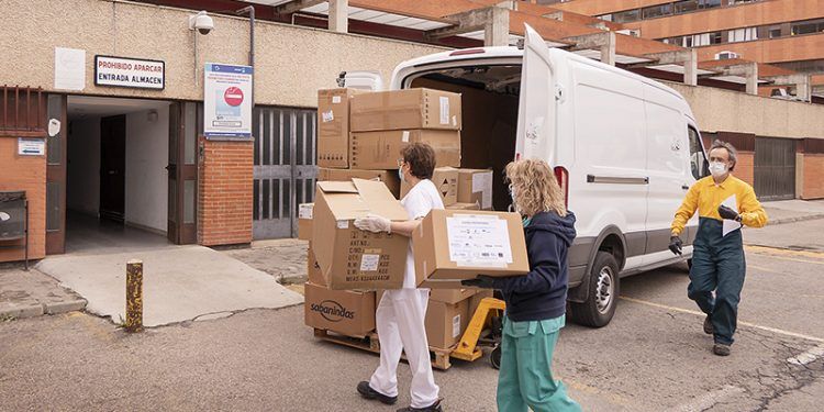 La Gerencia del Área Integrada de Guadalajara recibe un nuevo lote con más de 13.000 elementos de protección