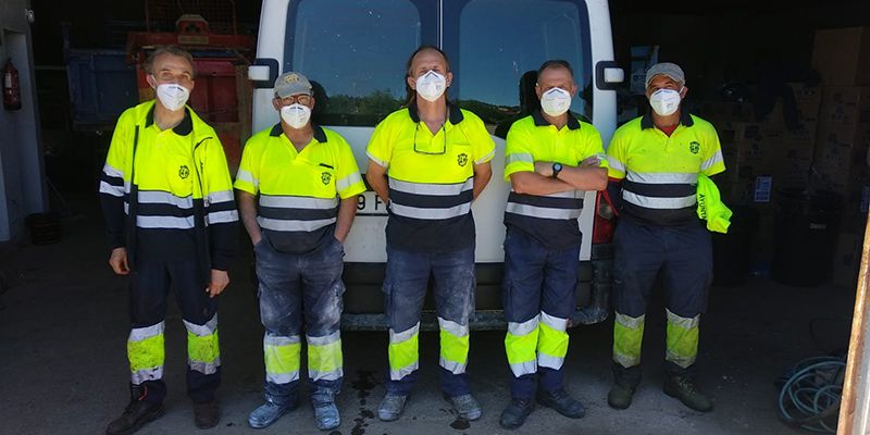 Comienzan su labor en Sigüenza cinco nuevos trabajadores del Plan de Empleo