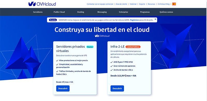 Hosted Private Cloud en Europa las soluciones de confianza de OVHcloud reconocidas como líderes por una firma independiente de investigación