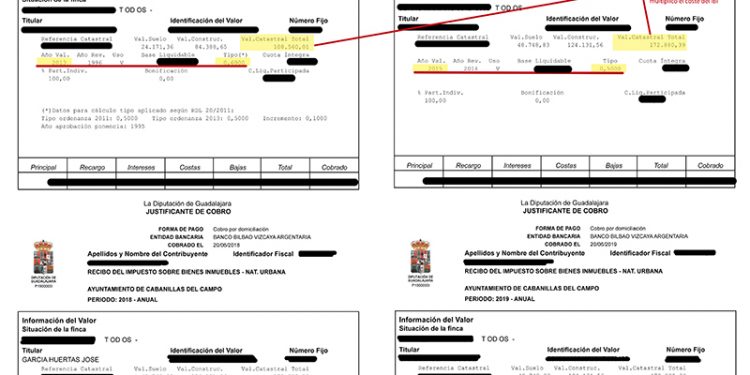 Salinas recuerda al PP que en Cabanillas a día de hoy se paga menos IBI que en los 4 años que Celada fue alcalde