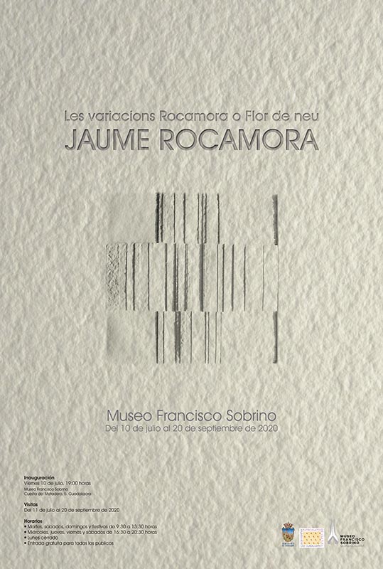 La obra geométrica y en relieve de Jaume Rocamora se expone desde este viernes en el Museo Sobrino