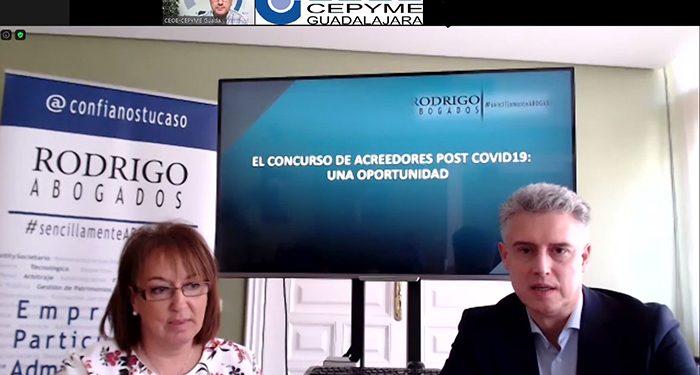 Las oportunidades que ofrece un concurso de acreedores, analizadas en un nuevo webinar de CEOE-Cepyme Guadalajara Las oportunidades que ofrece un concurso de acreedores, analizadas en un nuevo webinar de CEOE-Cepyme Guadalajara