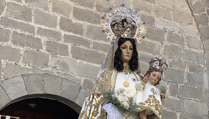 Sólo habrá celebración religiosa en la Fiesta de la Virgen de los Remedios de Pareja