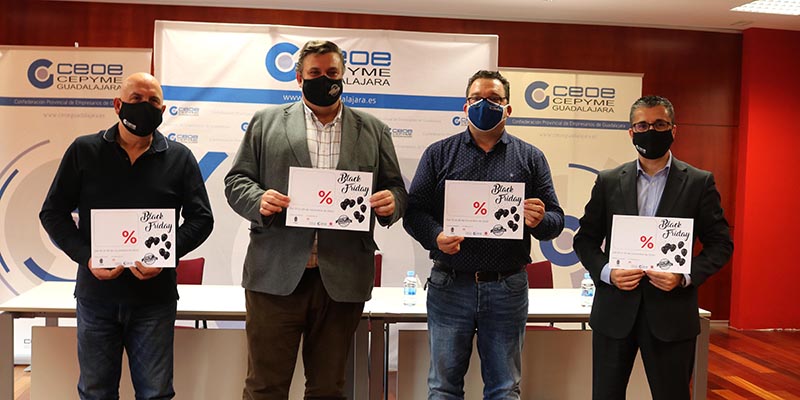 Ayuntamiento de Guadalajara, FEDECO y FCG ponen en marcha la campaña Black Friday