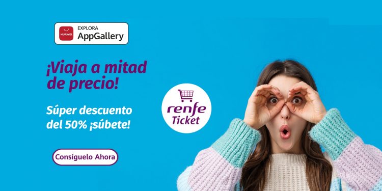 Renfe se suma a AppGallery  para mejorar la experiencia de los usuarios de Huawei
