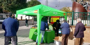 VOX consigue más de 3.000 kilos de alimentos con su iniciativa Guadalajara Solidaria