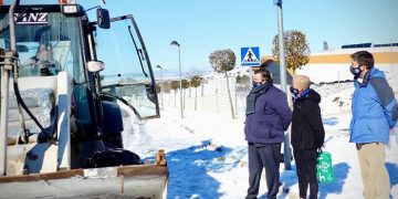 Cs Guadalajara pide a la ciudadanía prudencia ante los posibles desprendimientos de nieve y aseguran que la ciudad da pasos para recuperar la normalidad