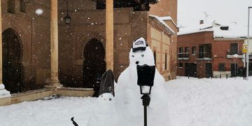 La nieve sigue dejando en Guadalajara estampas históricas…., pero empieza a ser peligroso