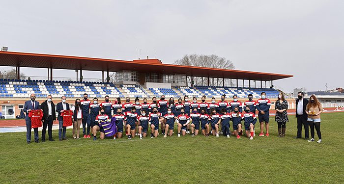 Alberto Rojo pone en valor “los estrechos lazos” que unen al Ayuntamiento con el rugby en Guadalajara