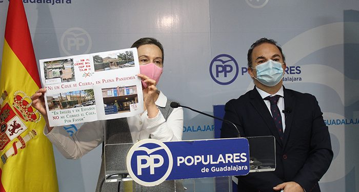 El PP afirma que el “cierre” del CEIP Río Tajo que pretende el Gobierno de Page no obedece a razones educativas sino a una política de “recortes” sin precedentes