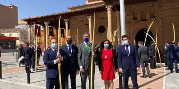Concejales del Grupo Popular participan en la celebración del Domingo de Ramos en Guadalajara