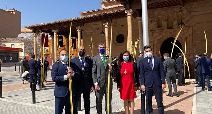 Concejales del Grupo Popular participan en la celebración del Domingo de Ramos en Guadalajara