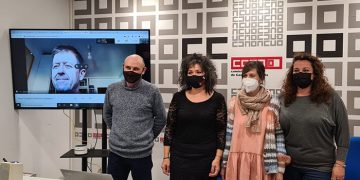 Susana Fernández Lorca, reelegida por unanimidad secretaria general de CCOO- Enseñanza Guadalajara