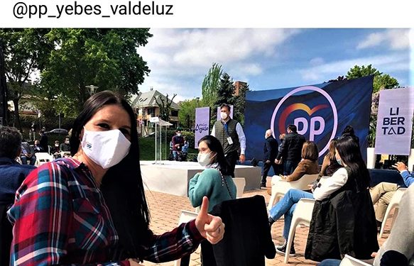 El PSOE denuncia que la portavoz del PP de Yebes se salta el cierre perimetral para acudir a dos mítines en Tres Cantos y Pozuelo de Alarcón El PSOE denuncia que la portavoz del PP de Yebes se salta el cierre perimetral para acudir a dos mítines en Tres Cantos y Pozuelo de Alarcón