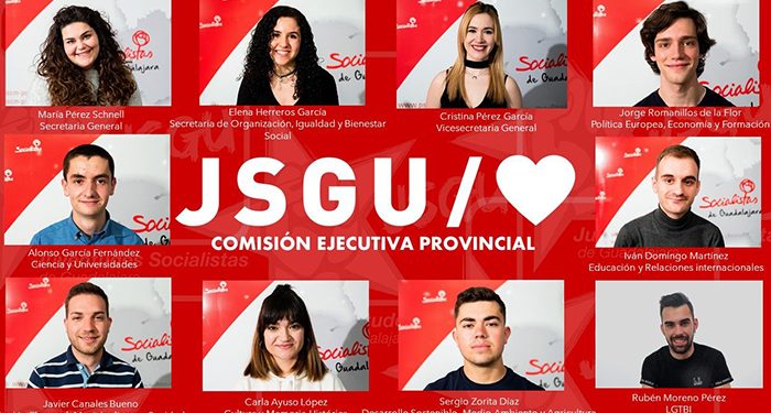 Juventudes Socialistas de Guadalajara renueva su ejecutiva provincial casi por completo Juventudes Socialistas de Guadalajara renueva su ejecutiva provincial casi por completo