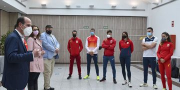 Rojo desea suerte al equipo nacional de 4×100 relevos que busca clasificarse para Tokio este fin de semana