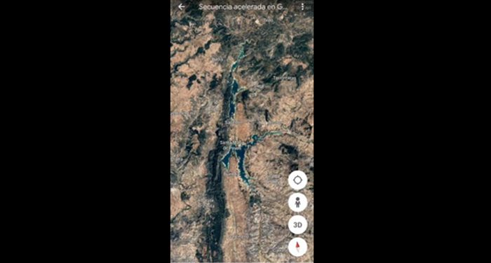 ¿Quieres ver cómo han cambiado Entrepeñas y Buendía en los últimos 37 años? Gracias a google earth puedes