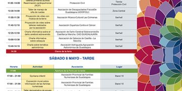 La Feria de las Asociaciones de Guadalajara convoca este fin de semana a más de cincuenta entidades