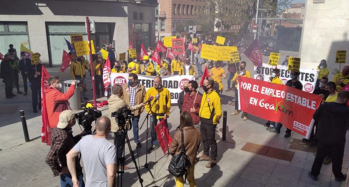 El comité de huelga de Geacam acuerda convocar hasta ocho jornadas de huelgas a partir del 23 de julio